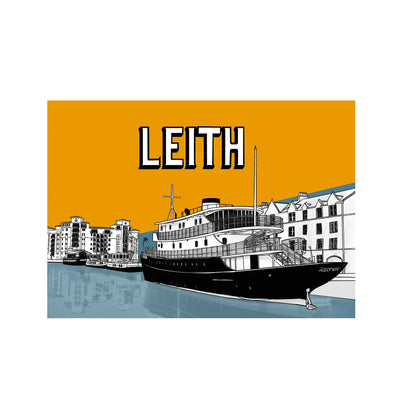 Leith Shore Edinburgh Postcard