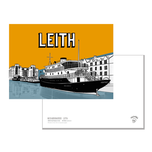 Leith Shore Edinburgh Postcard