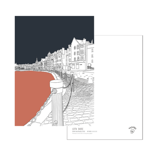 Leith Shore Edinburgh Postcard