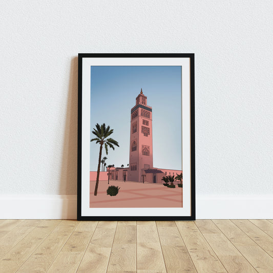Marrakesh, Koutoubia Mosque Art Print