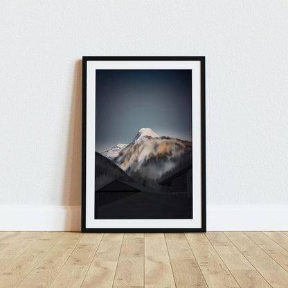 Morzine, French Alps Art Print