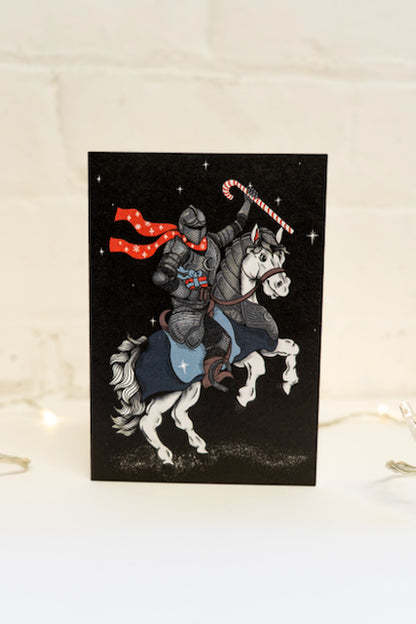 Silent Knight Gothic Christmas Card