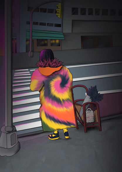 New York Street Style Art Print