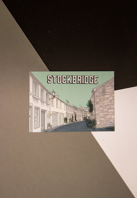Stockbridge Edinburgh Postcard