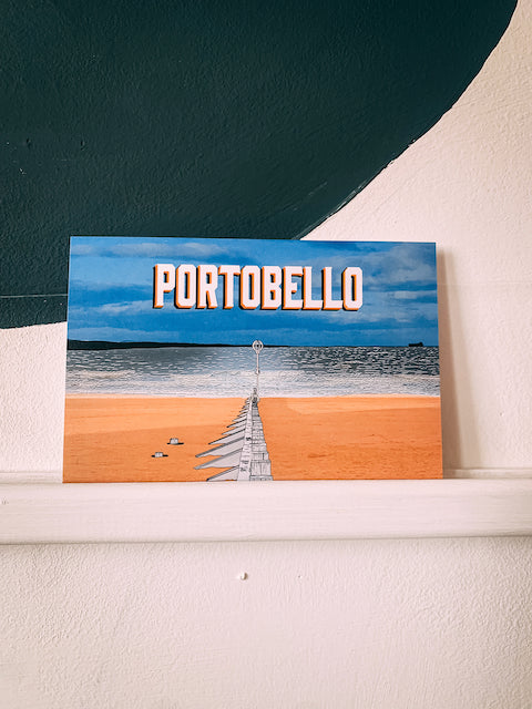 Portobello Beach Edinburgh Postcard